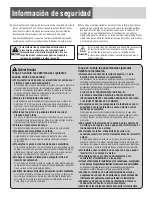 Предварительный просмотр 2 страницы Panasonic CQ C1305U - Radio / CD (Spanish) Manual De Instrucciones