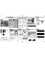 Panasonic CQ-C1315N Operating Instructions Manual preview