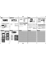 Preview for 2 page of Panasonic CQ-C1315N Operating Instructions Manual