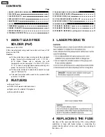 Предварительный просмотр 2 страницы Panasonic CQ-C1315N Service Manual