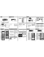 Preview for 2 page of Panasonic CQ-C1321NW Operating Instructions