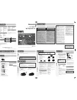 Panasonic CQ-C1405W Operating Instructions preview