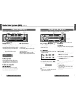 Предварительный просмотр 7 страницы Panasonic CQ-C3100AN Operating Instructions Manual