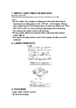 Предварительный просмотр 4 страницы Panasonic CQ-C3103U Manual