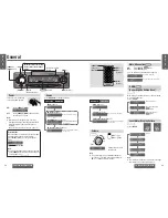 Предварительный просмотр 6 страницы Panasonic CQ-C3200 Operating Instructions Manual