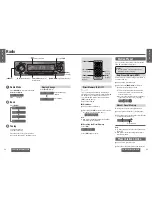 Предварительный просмотр 7 страницы Panasonic CQ-C3200 Operating Instructions Manual