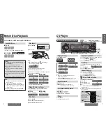 Предварительный просмотр 8 страницы Panasonic CQ-C3200 Operating Instructions Manual