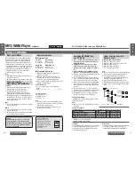 Предварительный просмотр 10 страницы Panasonic CQ-C3200 Operating Instructions Manual