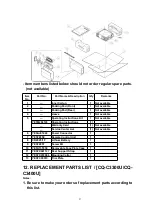 Предварительный просмотр 27 страницы Panasonic CQ-C3300U - In-Dash CD Player Service Manual