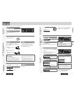 Предварительный просмотр 6 страницы Panasonic CQ-C3305N Operating Instructions Manual