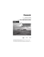 Panasonic CQ-C3305U Operating Instructions Manual предпросмотр