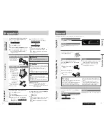 Предварительный просмотр 6 страницы Panasonic CQ-C3305U Operating Instructions Manual