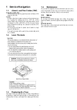 Предварительный просмотр 2 страницы Panasonic CQ-C3305U Service Manual