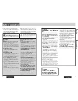 Предварительный просмотр 2 страницы Panasonic CQ-C3305W Operating Instructions Manual