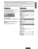 Preview for 5 page of Panasonic CQ-C3353W Operating Instructions Manual