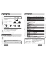 Предварительный просмотр 19 страницы Panasonic CQ-C3355N Operating Instructions Manual