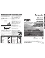 Предварительный просмотр 22 страницы Panasonic CQ-C3355N Operating Instructions Manual