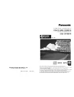 Panasonic CQ-C5100N Operating Instructions Manual preview