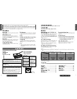 Preview for 2 page of Panasonic CQ-C5100N Operating Instructions Manual