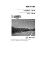 Предварительный просмотр 1 страницы Panasonic CQ-C5100W Operating Instructions Manual