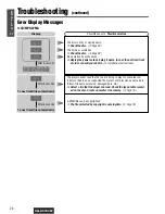 Предварительный просмотр 28 страницы Panasonic CQ-C5153W Operating Instructions Manual