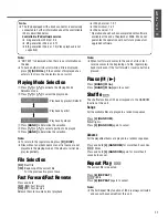 Предварительный просмотр 43 страницы Panasonic CQ-C5153W Operating Instructions Manual