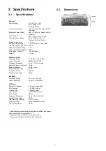 Предварительный просмотр 3 страницы Panasonic CQ-C5153W Service Manual