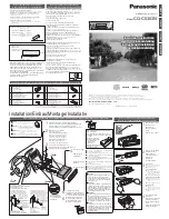 Panasonic CQ-C5303N Installation Instructions preview