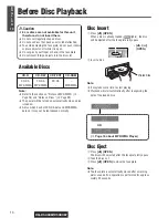 Предварительный просмотр 13 страницы Panasonic CQ-C5303W Operating Instructions Manual