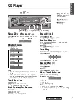 Предварительный просмотр 14 страницы Panasonic CQ-C5303W Operating Instructions Manual