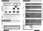 Предварительный просмотр 15 страницы Panasonic CQ-C5305 Operating Instructions Manual