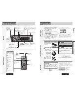 Предварительный просмотр 5 страницы Panasonic CQ-C5355N Operating Instructions Manual