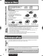 Предварительный просмотр 38 страницы Panasonic CQ-C7105U Operating Instructions Manual