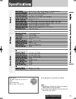 Предварительный просмотр 39 страницы Panasonic CQ-C7105U Operating Instructions Manual