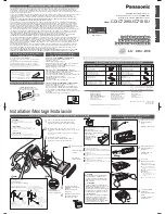 Предварительный просмотр 43 страницы Panasonic CQ-C7105U Operating Instructions Manual