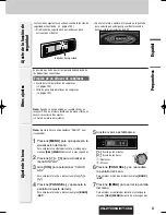 Предварительный просмотр 11 страницы Panasonic CQ-C7205U Instrucciones De Operación