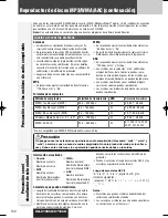 Предварительный просмотр 24 страницы Panasonic CQ-C7205U Instrucciones De Operación