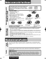 Предварительный просмотр 36 страницы Panasonic CQ-C7205U Instrucciones De Operación