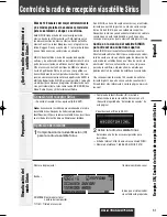 Предварительный просмотр 59 страницы Panasonic CQ-C7205U Instrucciones De Operación