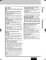 Предварительный просмотр 3 страницы Panasonic CQ-C7405W Operating Instructions Manual