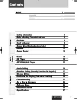 Предварительный просмотр 7 страницы Panasonic CQ-C7405W Operating Instructions Manual