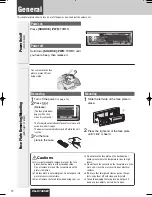 Предварительный просмотр 12 страницы Panasonic CQ-C7405W Operating Instructions Manual