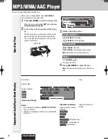 Предварительный просмотр 22 страницы Panasonic CQ-C7405W Operating Instructions Manual