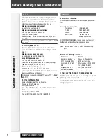 Предварительный просмотр 5 страницы Panasonic CQ-C7413U? CQ-C7113U Instructions For Use Manual