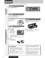 Предварительный просмотр 13 страницы Panasonic CQ-C7413U? CQ-C7113U Instructions For Use Manual