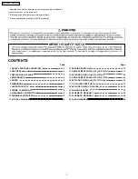 Предварительный просмотр 2 страницы Panasonic CQ-C7413U? CQ-C7113U Service Manual