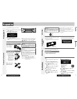 Предварительный просмотр 6 страницы Panasonic CQ-C8301N Operating Instructions Manual