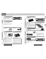 Предварительный просмотр 7 страницы Panasonic CQ-C8301N Operating Instructions Manual