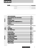 Предварительный просмотр 9 страницы Panasonic CQ-C8303U - WMA/MP3/CD Player/Receiver With 4096 Color OEL Display Operating Instructions Manual