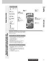 Предварительный просмотр 11 страницы Panasonic CQ-C8303U - WMA/MP3/CD Player/Receiver With 4096 Color OEL Display Operating Instructions Manual